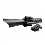Оптичний приціл 3,5-10x40 з лазерним цілеукозателем Nikula Accurate M7 з підсвічуванням шкали - Зображення 2