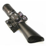 Оптичний приціл 3,5-10x40 з лазерним цілеукозателем Nikula Accurate M7 з підсвічуванням шкали - Зображення 3