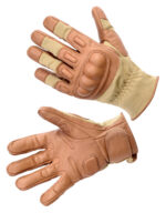 Кевларові тактичні рукавички Defcon 5 GLOVE NOMEX/KEVLAR FOLGORE 2010 COYOTE TAN - Зображення 2