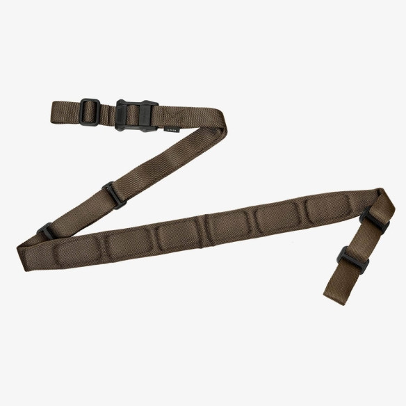 4042348632_remin-rushnichnij-dvotochkovij Ремінь рушничний двоточковий Magpul MS1 Padded Coyote - Зображення 1
