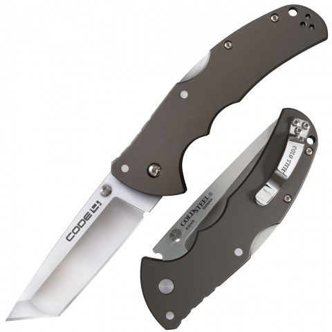 4043684370_nizh-cold-steel Ніж Cold Steel Code 4 Tanto Point (S35VN) - Зображення 1