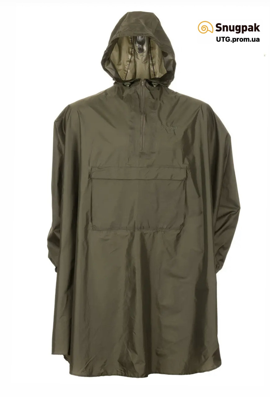4084877844_poncho-snugpak-enhanced Пончо Snugpak Enhanced Patrol Poncho. One size. Olive - Зображення 1