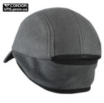 Зимова кепка Condor-Clothing Yukon Fleece Cap. Black - Зображення 2