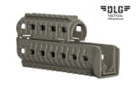 Цівка на АК 47/74 DLG TACTICAL (DLG-99), полімерний, колір Олива, 2 планки пікатинни, з кріпленням M-LOK - Зображення 2