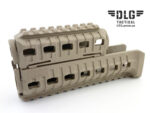Цівка на АК 47/74 DLG TACTICAL (DLG-099) полімерна, колір Койот, 2 планки picatinny з кріпленням M-LOK