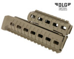 Цівка на АК 47/74 DLG TACTICAL (DLG-099) полімерна, колір Койот, 2 планки picatinny з кріпленням M-LOK - Зображення 2