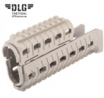 Цівка на АК 47/74 DLG TACTICAL (DLG-099) полімерна, колір Койот, 2 планки picatinny з кріпленням M-LOK - Зображення 4
