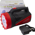 Ліхтар акумуляторний пошуковий Gold HTC GHTC-2810 2 режими LED