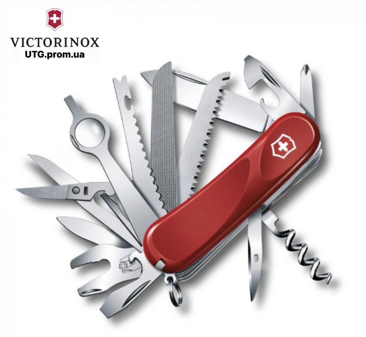4159418119_nizh-victorinox-delemont Ніж Victorinox Delemont Evolution 28 - Зображення 1