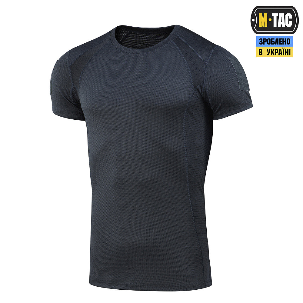 4178778867_futbolka-potootvodyaschaya-m-tac Футболка потоотводящая M-Tac Athletic Tactical Gen.2 Dark Navy Blue - Зображення 1