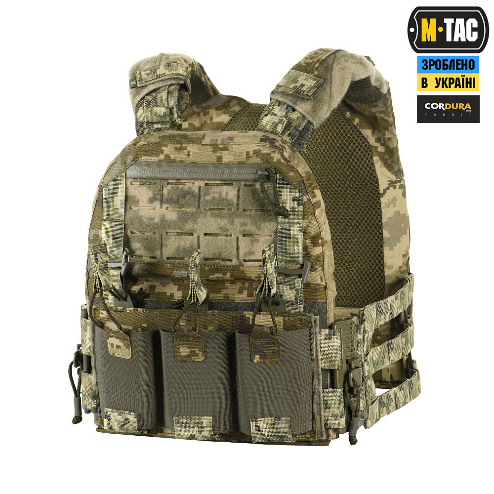 4184326934_plitonoska-piksel-m-tac Плитоноска Піксель M-Tac Cuirass QRS MM14 - Зображення 1