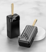 Power bank 50000 mah 4 вбудовані кабелі ProTech Powerbank з дисплеєм - Зображення 3
