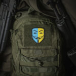 Нашивка M-Tac Anonymous Black/Yellow/Blue - Зображення 2