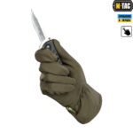 Перчатки M-Tac Winter Soft Shell Olive - Зображення 5