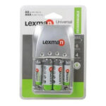 Зарядний пристрій для акумуляторів AA і AAA LEXMAN + 4 акумулятори в комплекті - Зображення 2