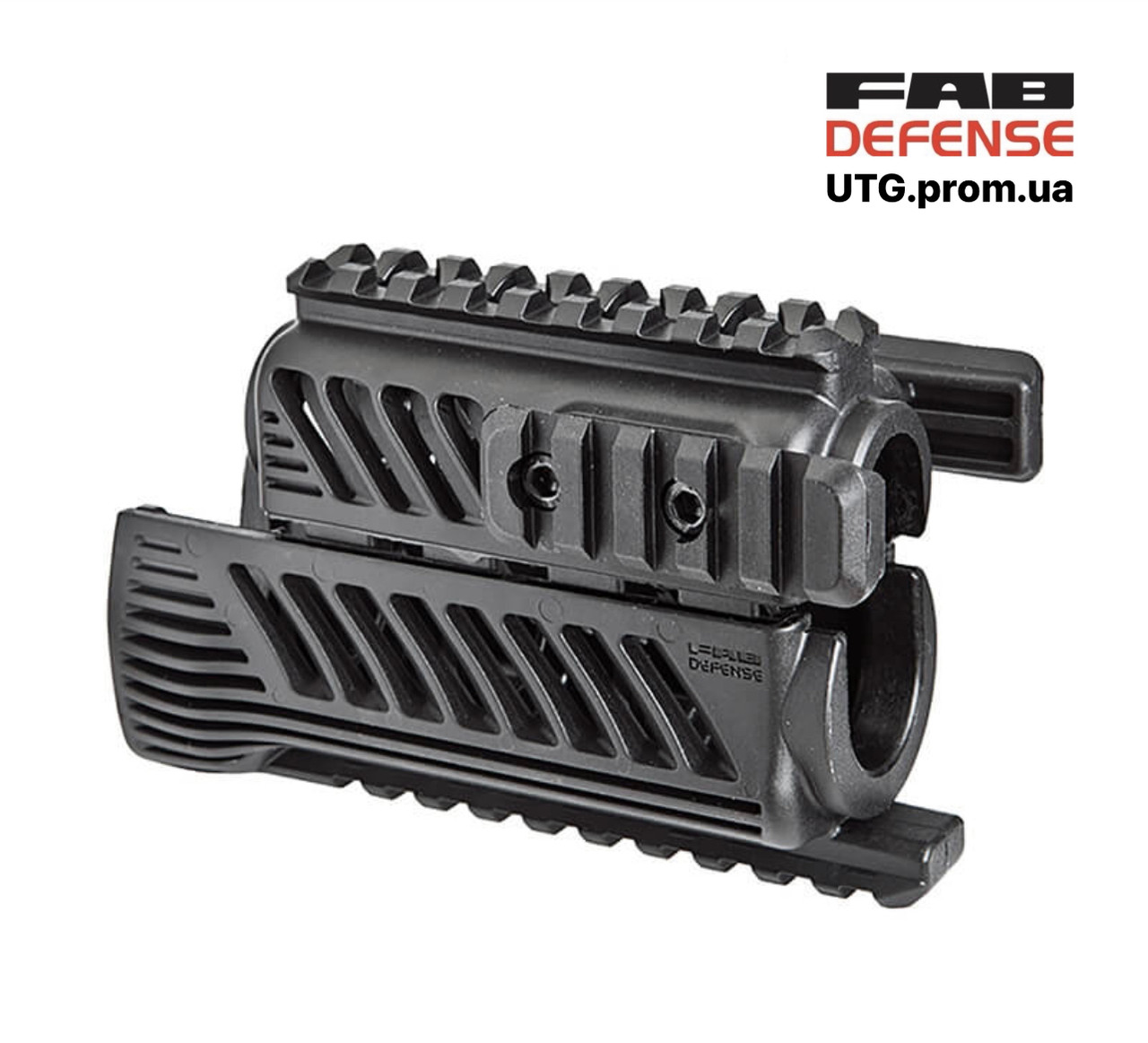 4225106152_tsivka-fab-defense Цівка FAB Defense KPR полімерна для АКСУ/Сайги/Вулкан. Колір чорний - Зображення 1