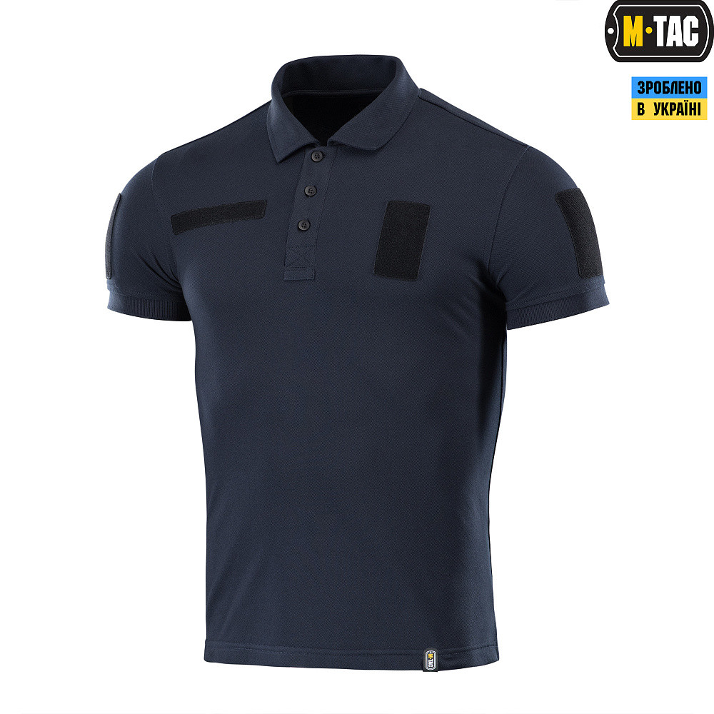 4225745034_m-tac-polo-taktichne M-Tac поло тактичне 65/35 Dark Navy Blue - Зображення 1