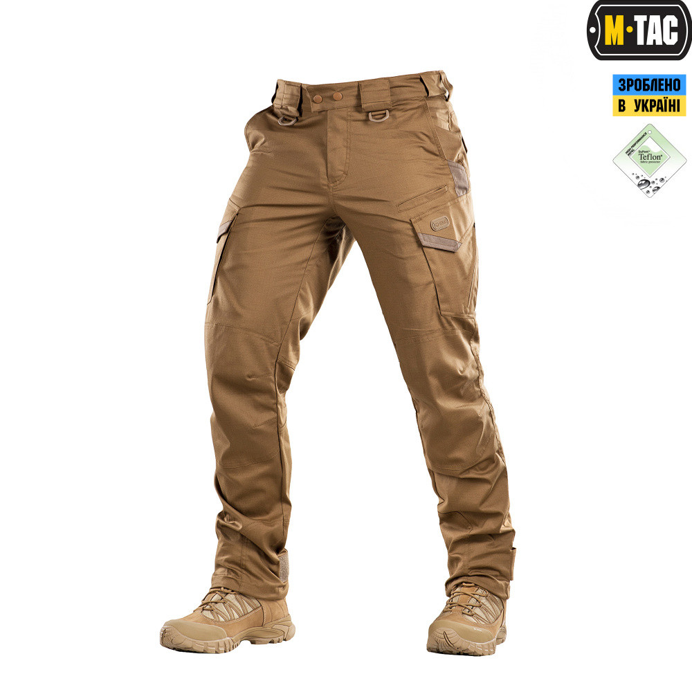 4225831742_m-tac-bryuki-aggressor M-Tac брюки Aggressor Gen II Flex Coyote Brown - Зображення 1