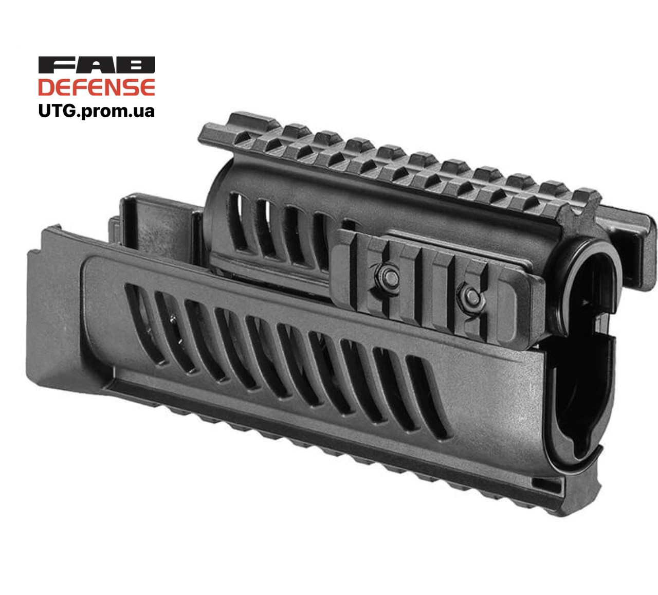 4231169402_tsivka-fab-defense Цівка FAB Defense полімерна для Сайги. Колір чорний - Зображення 1