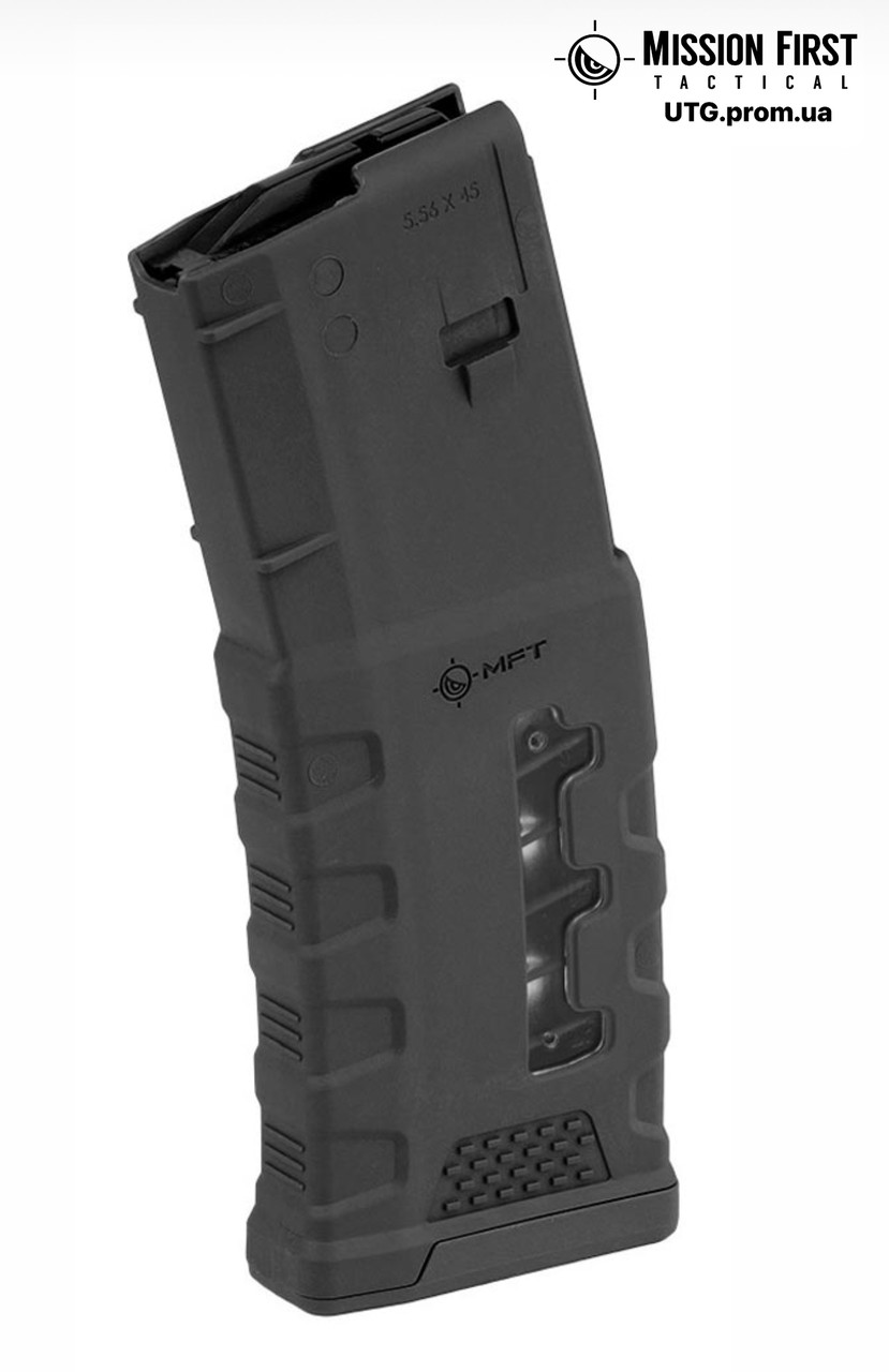 4289217371_magazin-mft-extreme Магазин MFT Extreme Duty Window Polymer кал. 223 Rem (5,56x45) для AR-15/M4 на 30 патронів (з вікном) - Зображення 1