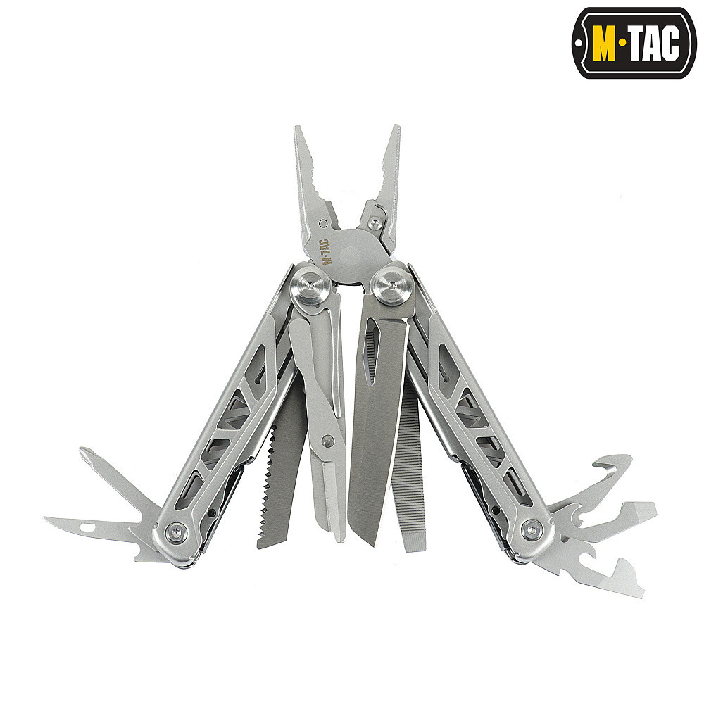 4298061363_multitul-m-tac-type Мультитул M-Tac Type 3 Grey - Зображення 1