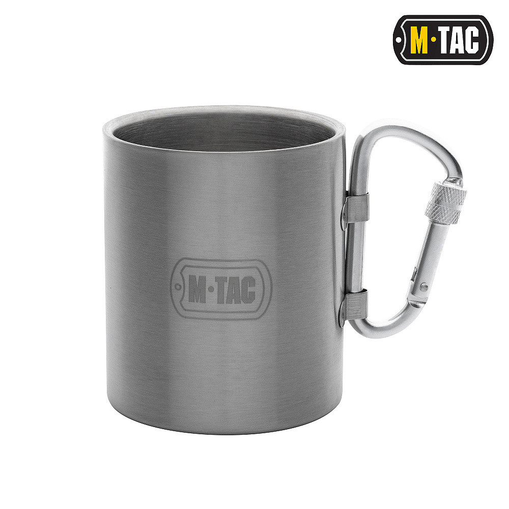 4298219204_m-tac-termokuhol-iz M-Tac термокухоль із карабіном неірж. - Зображення 1