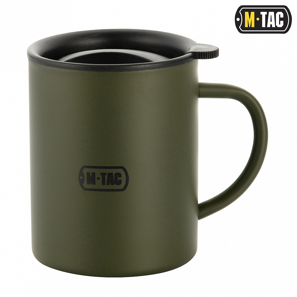 4298589408_m-tac-termokruzhka-400 M-Tac термокружка 400 мл. олива - Зображення 1