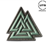 Нашивка BAckнут PVC Black/Olive