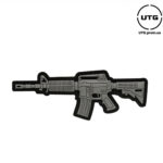 Нашивка M4A1 3D PVC Grey