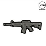 Нашивка M4A1 3D PVC Grey