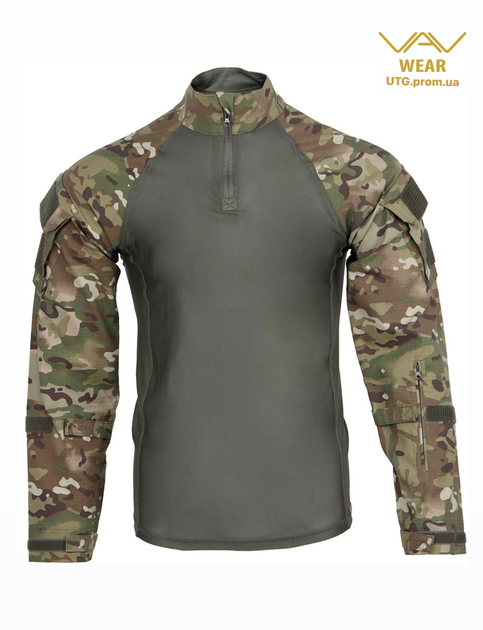 4314629495_taktichna-sorochka-vav Тактична сорочка VAV WEAR Compat 01. Multicam - Зображення 1