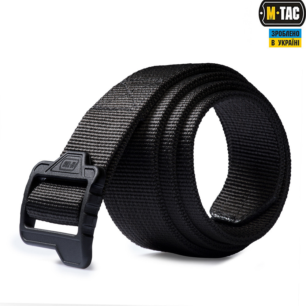 4314745441_m-tac-remen-double M-Tac ремень Double Duty Tactical Belt Black - Зображення 1