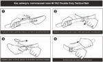 M-Tac ремень Double Duty Tactical Belt Black - Зображення 6