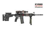 Приклад FAB Defense RAPS-С для AR-15 з регульованою щокою й потиличником без труби - Зображення 3