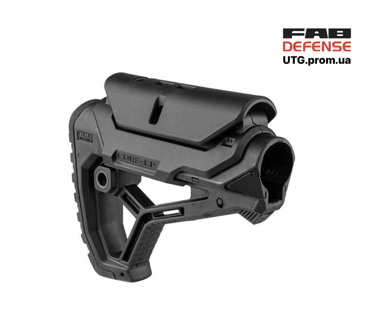 4315168878_priklad-fab-defense Приклад FAB Defense GL-CORE S CP з регульованою щокою без труби. - Зображення 1