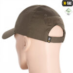 M-Tac бейсболка с липучкой Flex рип-стоп Dark Olive - Зображення 2
