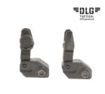 Висока мушка з цілком DLG Tactical (DLG-167) складані на Picatinny, чорний - Зображення 3