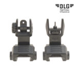 Висока мушка з цілком DLG Tactical (DLG-167) складані на Picatinny, чорний