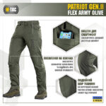 M-Tac брюки Patriot Gen.II Flex Army Olive - Зображення 4