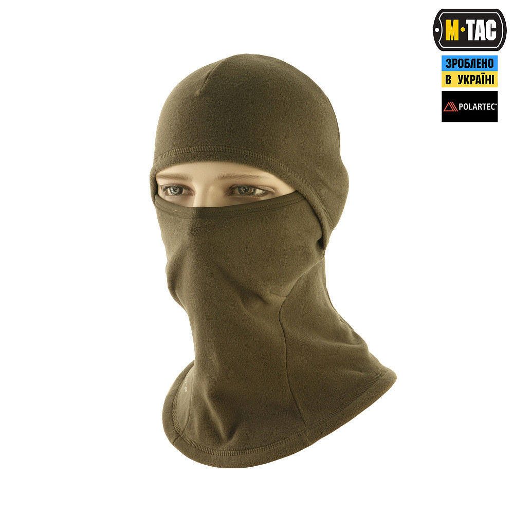 4442743706_m-tac-balaklava-nindzya-flis M-TAC БАЛАКЛАВА-НІНДЗЯ ФЛІС POLARTEC DARK OLIVE - Зображення 1