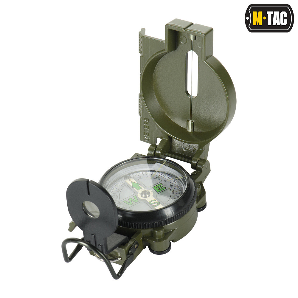 4444699475_m-tac-kompas-armijskij M-Tac компас армійський Ranger олива - Зображення 1