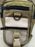 Тактична поясна/ніжна сумка кобура зі спеціальним відділенням койот - Зображення 2