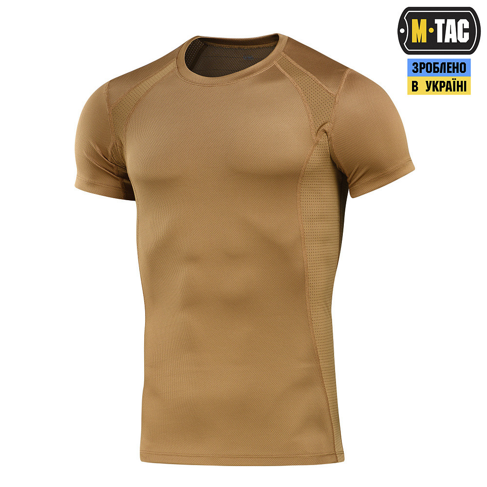 4467340325_m-tac-futbolka-potovidvidna M-Tac футболка потовідвідна Athletic Gen. 2 Coyote Brown - Зображення 1