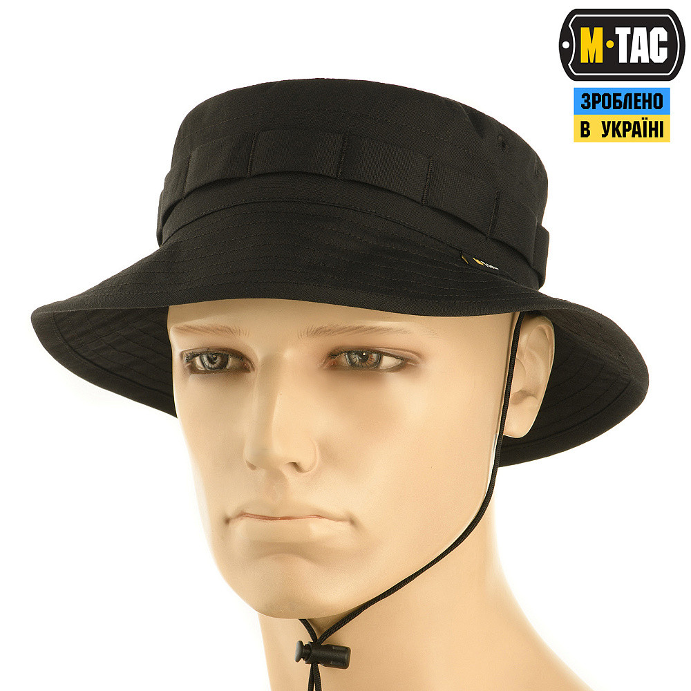 4490163860_m-tas-panama-rip-stop M-тас панама ріп-стоп black - Зображення 1