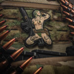 M-Tac нашивка Tactical girl PVC Grеy - Зображення 3
