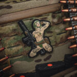 M-Tac нашивка Tactical girl PVC Grеy - Зображення 6