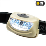 M-Tac ліхтар налобний 4+1 LED Khaki - Зображення 2