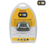 M-Tac ліхтар налобний 4+1 LED Olive - Зображення 2