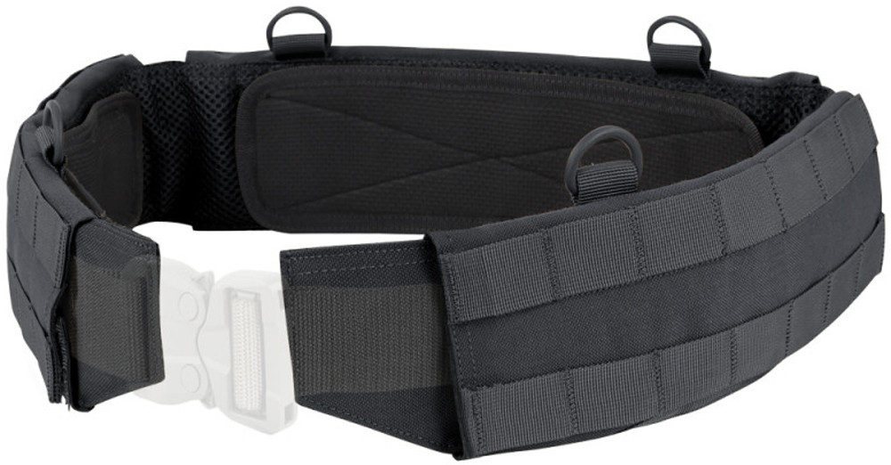 4578732766_poyas-condor-slim Пояс Condor Slim Battle Belt Molle. Чорний - Зображення 1