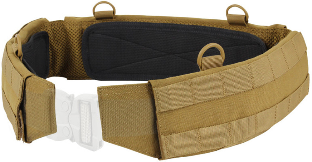 4583290583_poyas-condor-slim Пояс Condor Slim Battle Belt Molle. Койот - Зображення 1